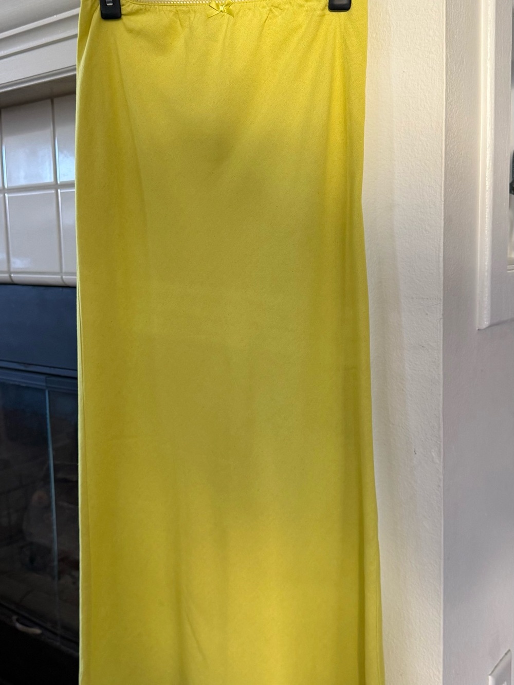 wild fable Sunny Yellow Maxi Slip Skirt